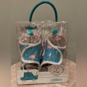 NEW Baby Ro+Me by Robeez Mermaid Sandals 6 - 12 Months Girls Infant Shoe